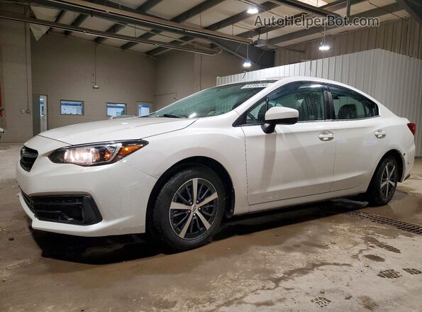 4S3GKAV65L3610796 2020 SUBARU IMPREZA Белый Передняя левая четверть