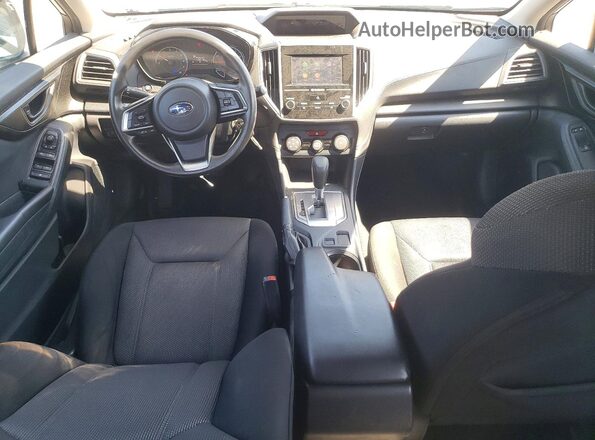 4S3GTAA64K3739324 2019 SUBARU IMPREZA Синий Вид панели приборов