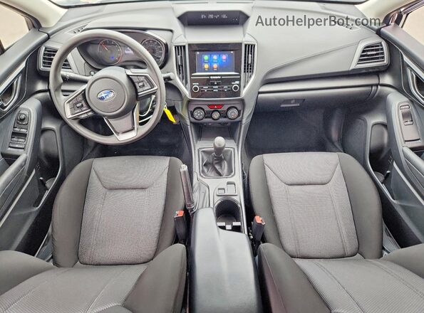 4S3GTAA65P1708506 2023 SUBARU IMPREZA Silver Widok deski rozdzielczej