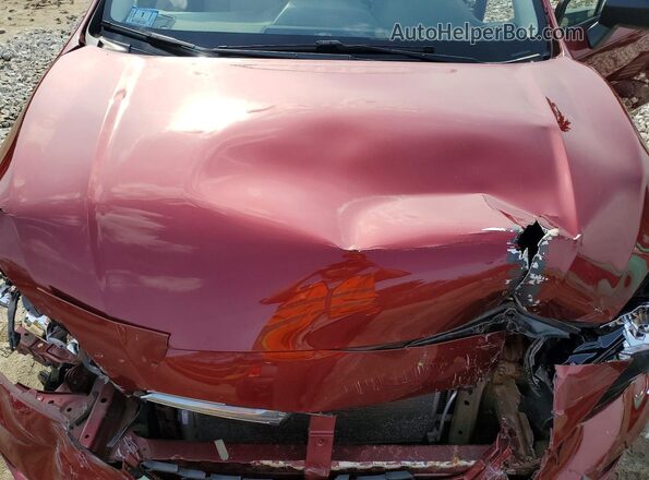 4S3GTAA68H3704780 2017 SUBARU IMPREZA Red Вид задньої частини салону