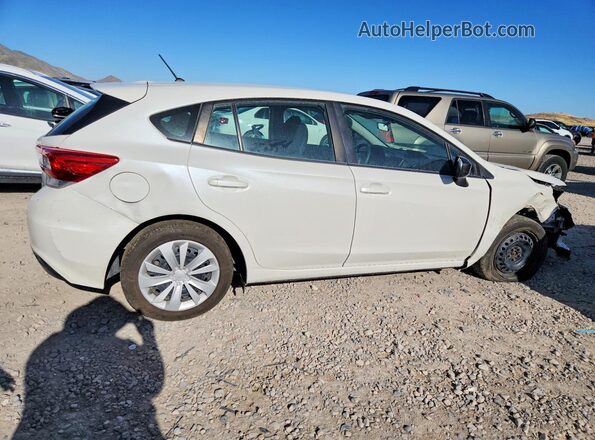 4S3GTAB60K3741098 2019 SUBARU IMPREZA Белый Задняя правая четверть