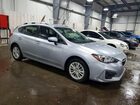 2018 Subaru Impreza Premium Серебряный vin: 4S3GTAB62J3703936