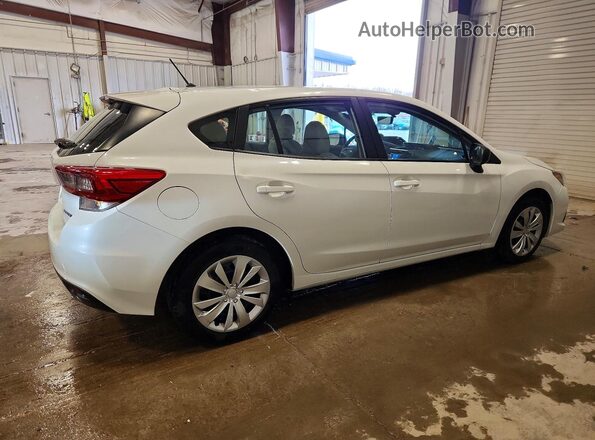 4S3GTAB63L3732073 2020 SUBARU IMPREZA Белый Задняя правая четверть
