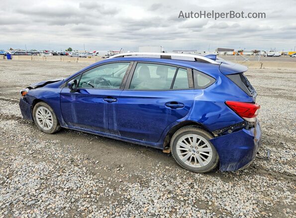 4S3GTAB64H3723129 2017 SUBARU IMPREZA Синий Задняя левая четверть