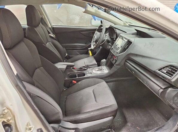 4S3GTAB64L3703147 2020 SUBARU IMPREZA Белый Вид салона спереди