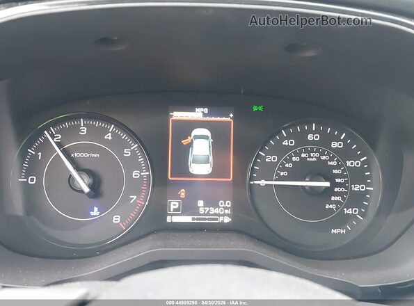 4S3GTAB69L3727864 2020 SUBARU IMPREZA Серебряный Вид задних сидений