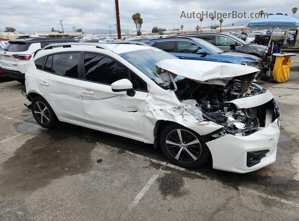 4S3GTAC64K3741510 2019 SUBARU IMPREZA White Widok wnętrza 360 stopni