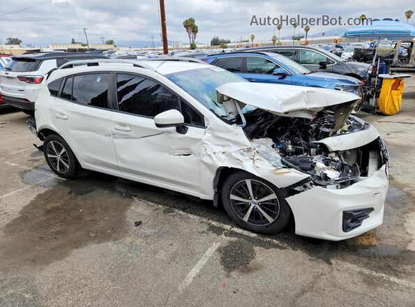 4S3GTAC64K3741510 2019 SUBARU IMPREZA White Przód prawy