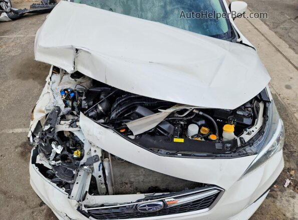 4S3GTAC64K3741510 2019 SUBARU IMPREZA White Widok wnętrza z tyłu