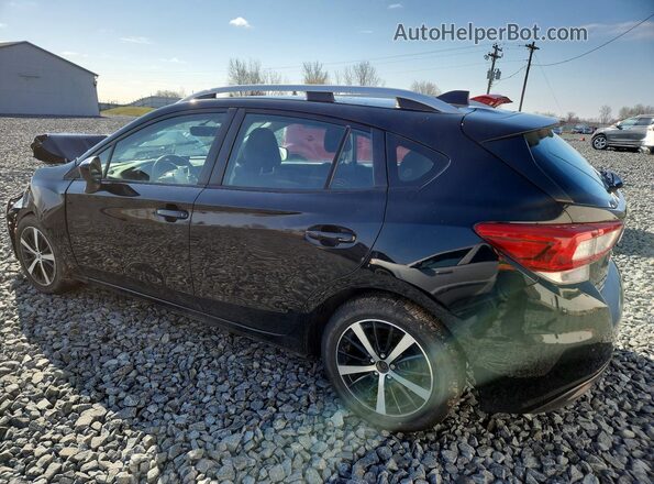 4S3GTAC67K3761265 2019 SUBARU IMPREZA Black Trasero izquierdo