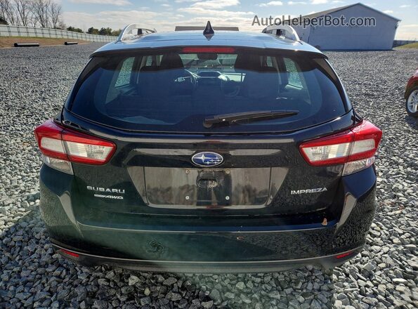 4S3GTAC67K3761265 2019 SUBARU IMPREZA Black Vista trasera