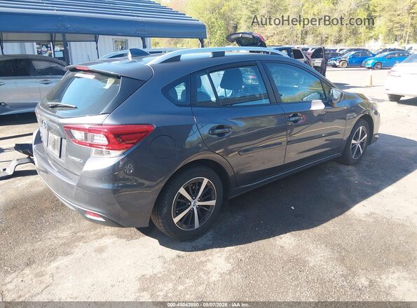 4S3GTAD60L3713672 2020 SUBARU IMPREZA Серый Задняя правая четверть