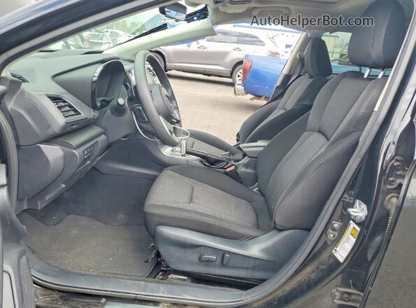 4S3GTAD60N3709155 2022 SUBARU IMPREZA Черный Вид салона спереди