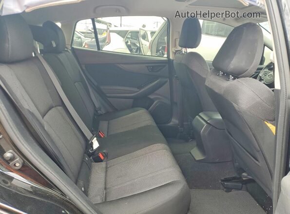 4S3GTAD60N3709155 2022 SUBARU IMPREZA Черный Вид задней части салона