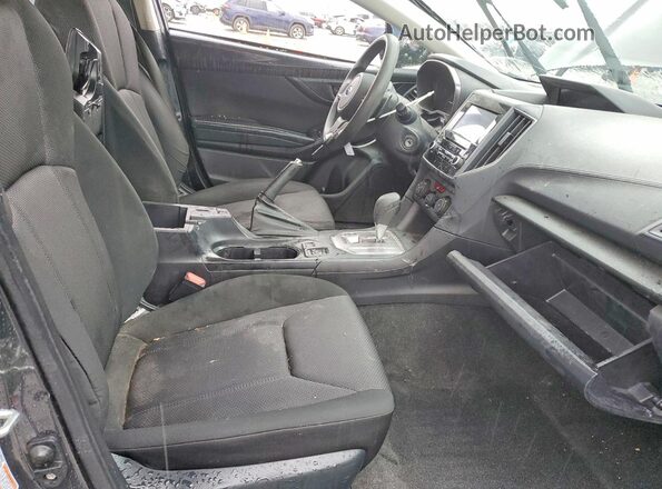 4S3GTAD62K3702574 2019 SUBARU IMPREZA Серый Вид салона спереди