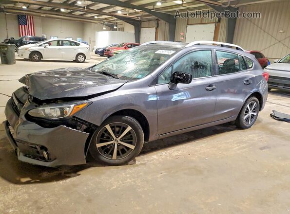 4S3GTAD62N3718634 2022 SUBARU IMPREZA Серебряный Передняя левая четверть