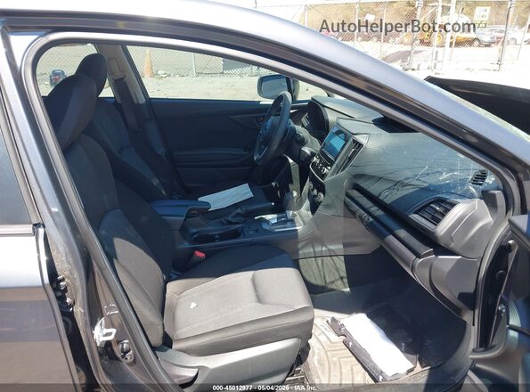 4S3GTAD62P3714800 2023 SUBARU IMPREZA Gray Front interior view
