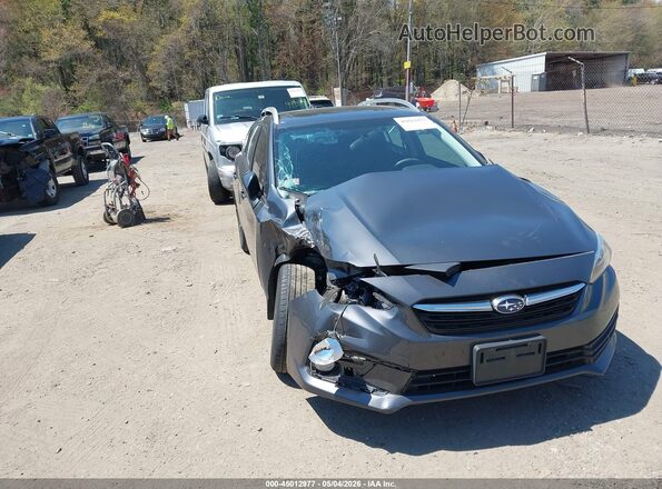 4S3GTAD62P3714800 2023 SUBARU IMPREZA Gray Front right