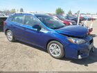 2018 Subaru Impreza 2.0i Premium Blue vin: 4S3GTAD64J3723408