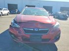 2018 Subaru Impreza Premium Plus Красный vin: 4S3GTAD65J3720386