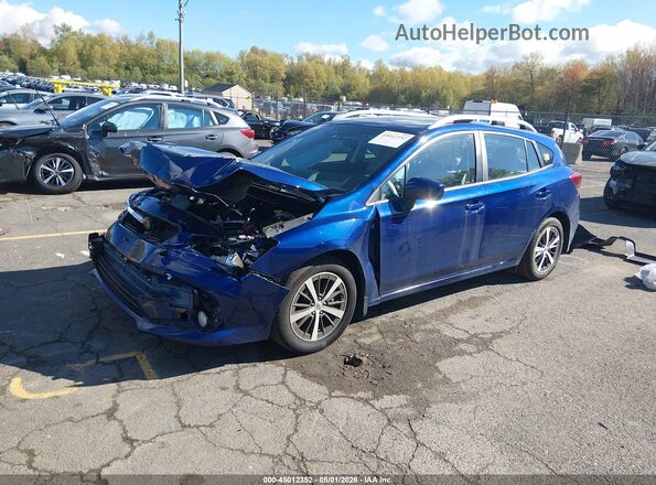 4S3GTAD65P3713317 2023 SUBARU IMPREZA Blue Передня ліва чверть