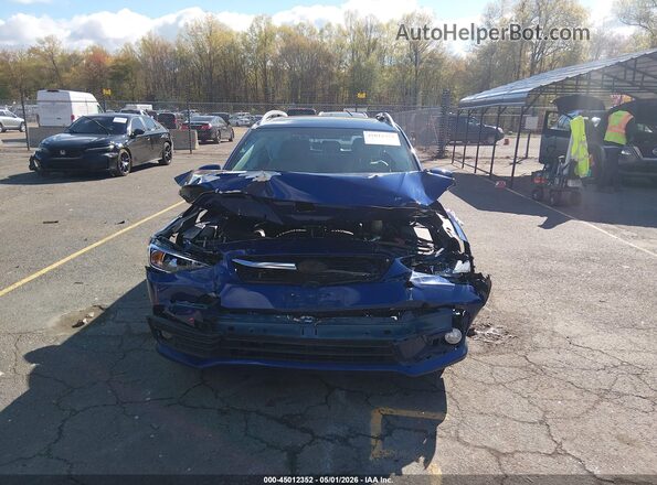 4S3GTAD65P3713317 2023 SUBARU IMPREZA Blue Вид задньої частини салону