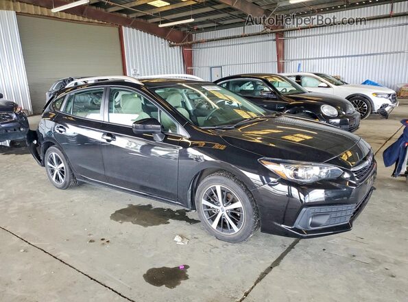 4S3GTAD67P3713061 2023 SUBARU IMPREZA Черный Передняя правая четверть