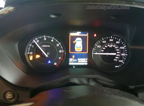 4S3GTAD67P3713061 2023 SUBARU IMPREZA Черный Вид щитка приборов