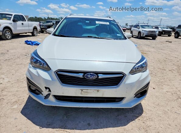 4S3GTAD6XK3742918 2019 SUBARU IMPREZA Белый Вид спереди