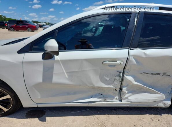 4S3GTAD6XK3742918 2019 SUBARU IMPREZA Белый Вид салона спереди