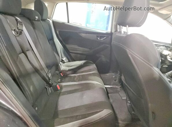 4S3GTAF63J1724249 2018 SUBARU IMPREZA Угольный Вид задних сидений