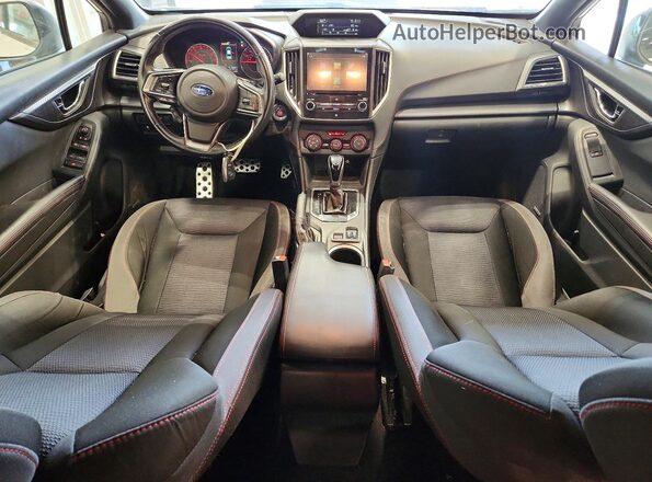 4S3GTAL62H3705601 2017 SUBARU IMPREZA Белый Вид панели приборов