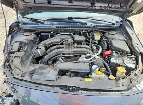 4S3GTAM63K3753792 2019 SUBARU IMPREZA Charcoal Vista interior trasera