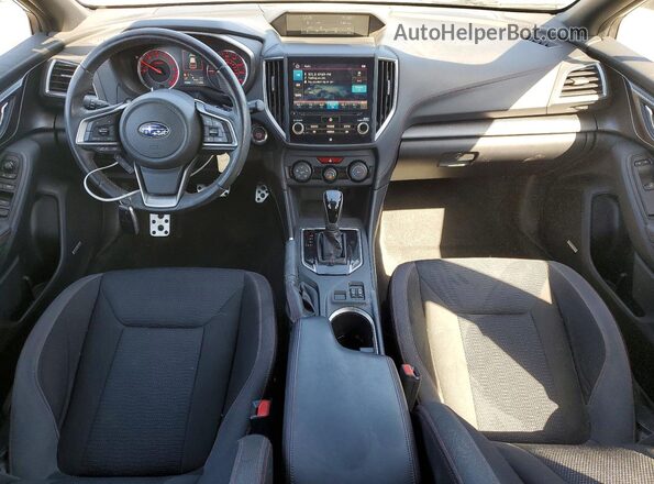4S3GTAM64K3732207 2019 SUBARU IMPREZA Белый Вид панели приборов