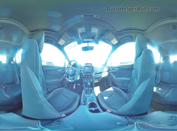 4S3GTAM64K3732207 2019 SUBARU IMPREZA Белый Панорамный вид салона 360°