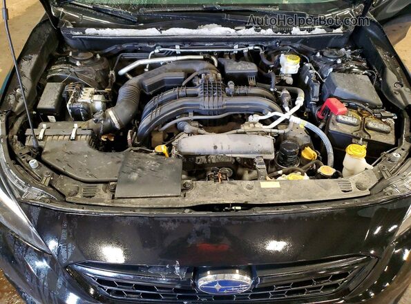 4S3GTAM64P3711011 2023 SUBARU IMPREZA Черный Вид задней части салона