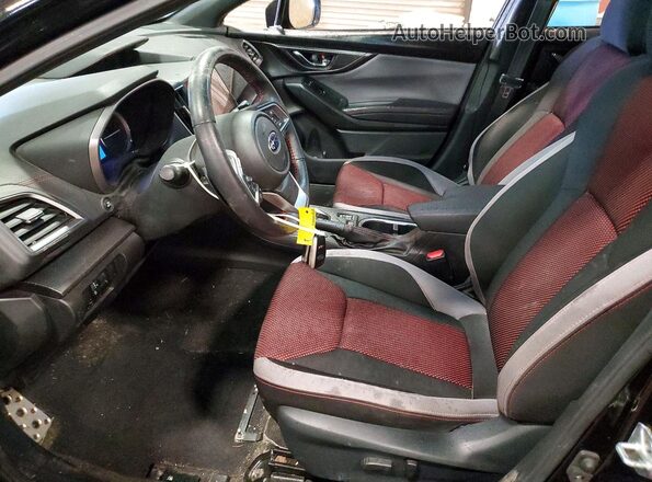 4S3GTAM64P3711011 2023 SUBARU IMPREZA Черный Вид салона спереди