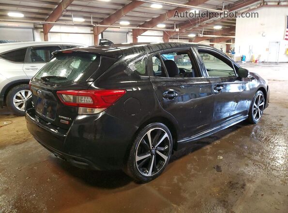 4S3GTAM64P3711011 2023 SUBARU IMPREZA Черный Задняя правая четверть