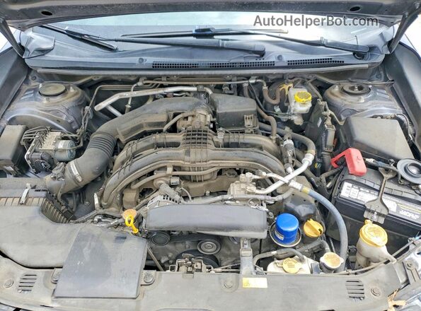 4S3GTAM67M3717218 2021 SUBARU IMPREZA Gray Widok wnętrza z tyłu