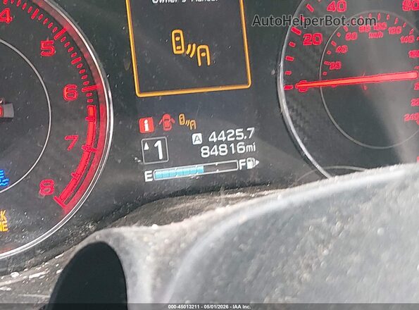4S3GTAM6XK3709059 2019 SUBARU IMPREZA Белый Вид щитка приборов