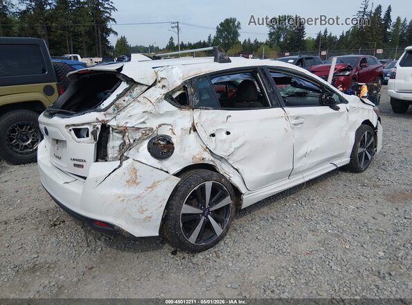 4S3GTAM6XK3709059 2019 SUBARU IMPREZA Белый Задняя правая четверть