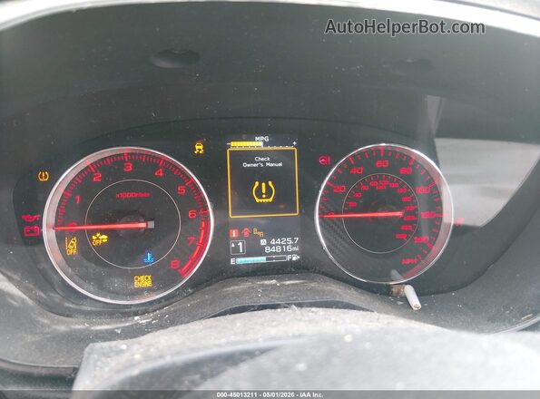 4S3GTAM6XK3709059 2019 SUBARU IMPREZA Белый Вид задних сидений