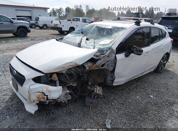 4S3GTAM6XK3709059 2019 SUBARU IMPREZA Белый Вид спереди