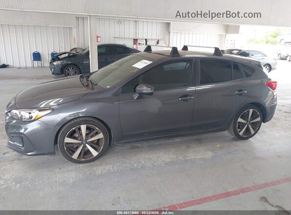 4S3GTAM6XK3741591 2019 SUBARU IMPREZA Gray Widok wnętrza 360 stopni