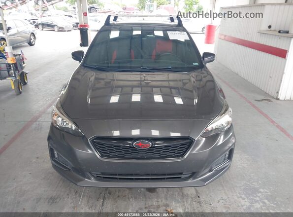 4S3GTAM6XK3741591 2019 SUBARU IMPREZA Gray Widok zestawu wskaźników
