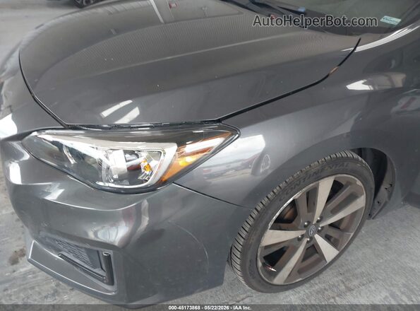 4S3GTAM6XK3741591 2019 SUBARU IMPREZA Gray Widok z przodu