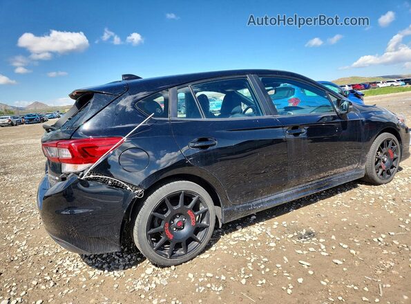 4S3GTAM6XN3711852 2022 SUBARU IMPREZA Черный Задняя правая четверть