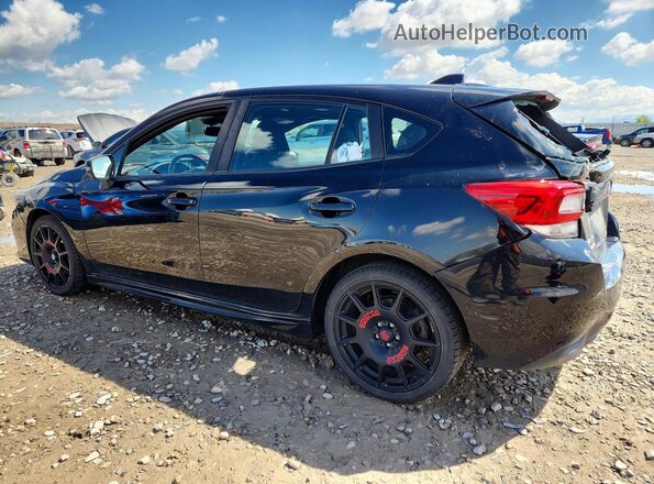 4S3GTAM6XN3711852 2022 SUBARU IMPREZA Черный Задняя левая четверть