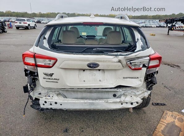4S3GTAT67J3702165 2018 SUBARU IMPREZA Белый Вид сзади