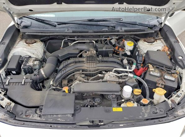 4S3GTAT67J3702165 2018 SUBARU IMPREZA Белый Вид задней части салона